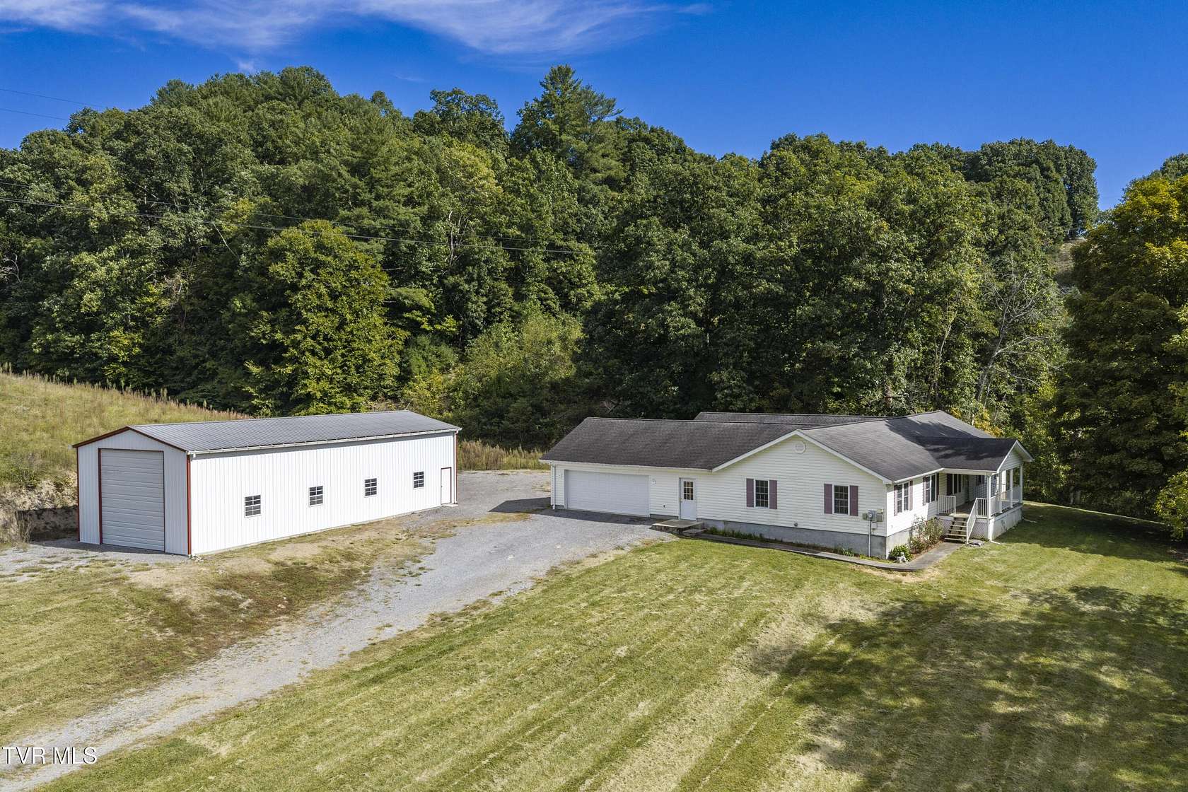 10 Acres of Recreational Land with Home for Sale in Bristol, Tennessee