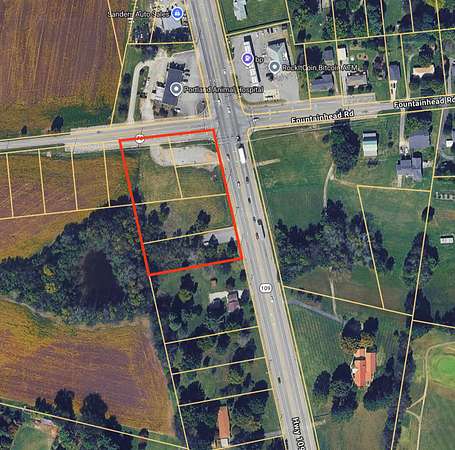 3.33 Acres of Commercial Land for Sale in Portland, Tennessee