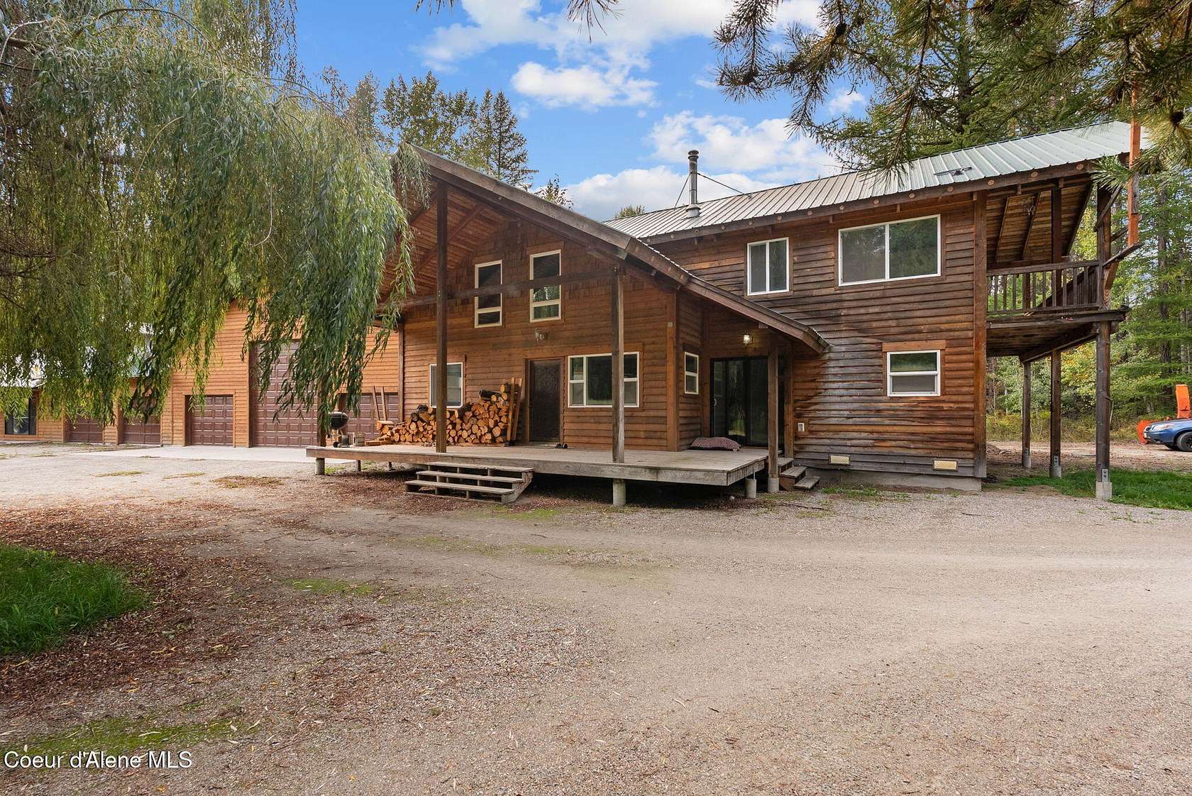 5 Acres of Land with Home for Sale in Naples, Idaho