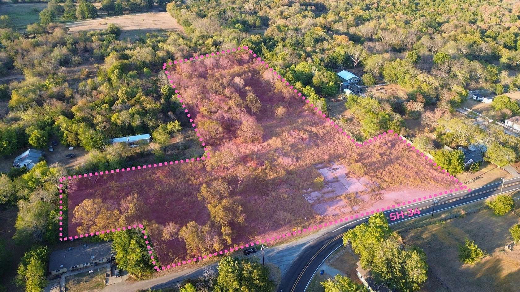 4.77 Acres of Commercial Land for Sale in Ladonia, Texas