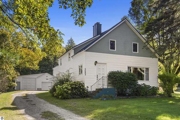 2 Acres of Land with Home for Sale in Frankfort, Michigan