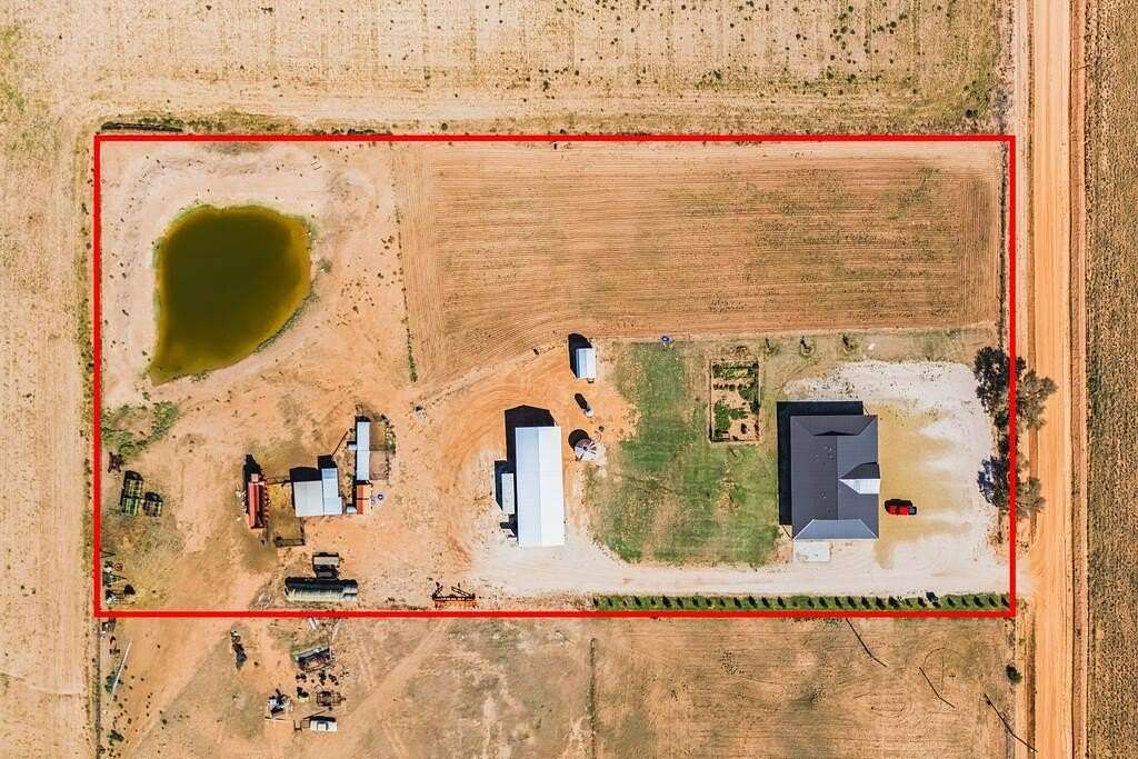 5 Acres of Land with Home for Sale in Lamesa, Texas