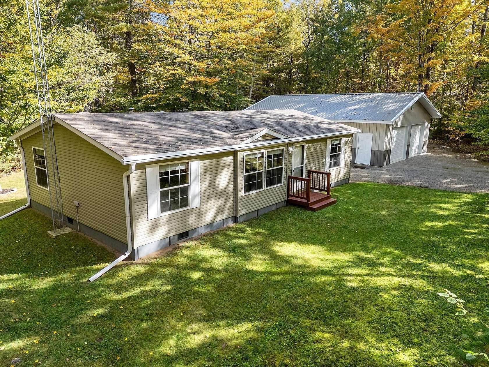 1.5 Acres of Land with Home for Sale in White Lake, Wisconsin