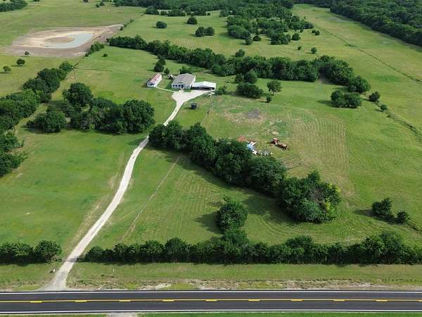 82.3 Acres of Land with Home for Sale in Campbell, Texas
