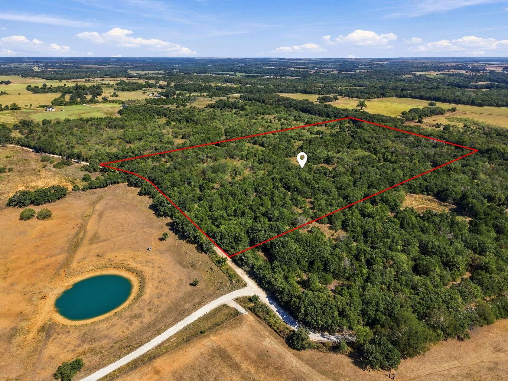 21.9 Acres of Land for Sale in Whitney, Texas