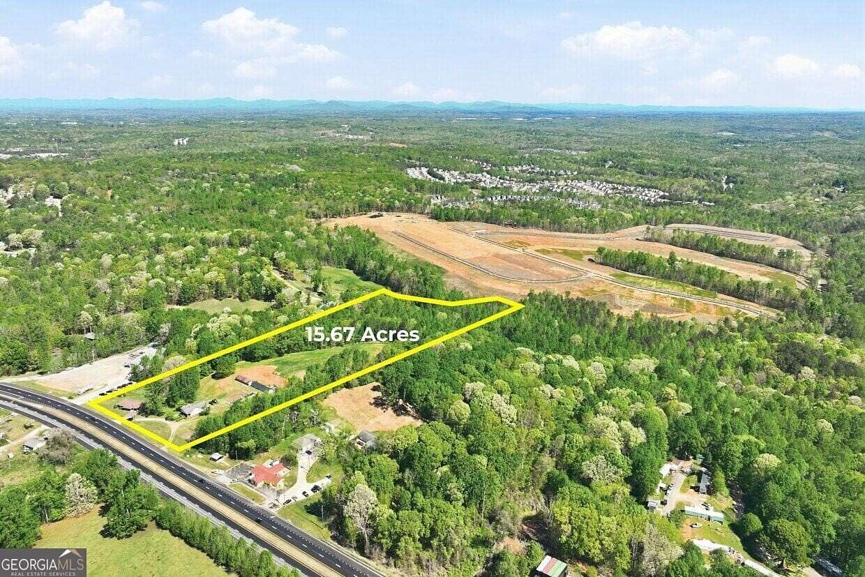 15.5 Acres of Improved Commercial Land for Sale in Gainesville, Georgia