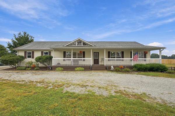 1.89 Acres of Land with Home for Sale in Wheatfield, Indiana