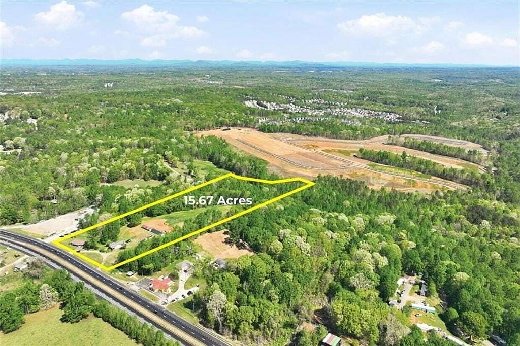15.5 Acres of Improved Commercial Land for Sale in Gainesville, Georgia