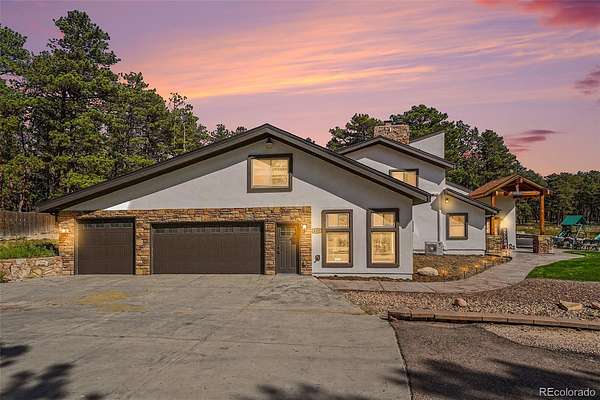 10 Acres of Land with Home for Auction in Colorado Springs, Colorado