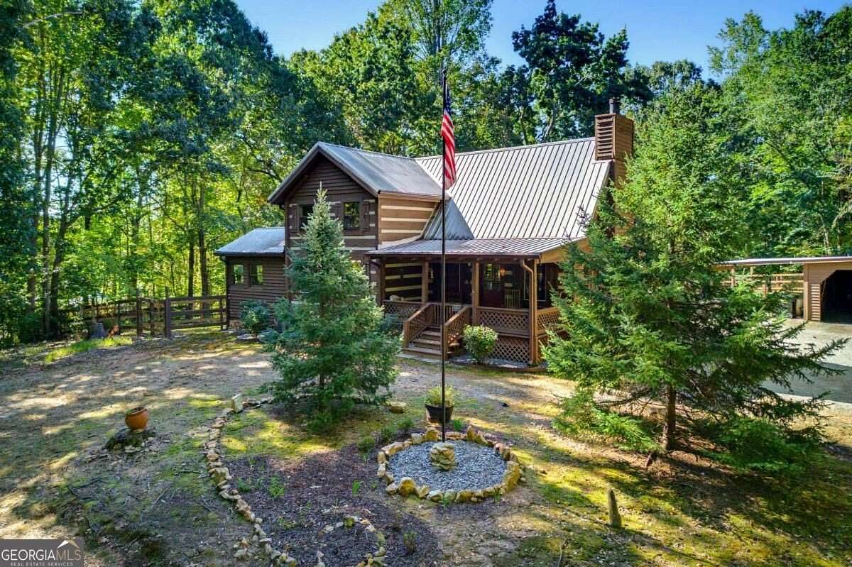 4.88 Acres of Land with Home for Sale in Dawsonville, Georgia