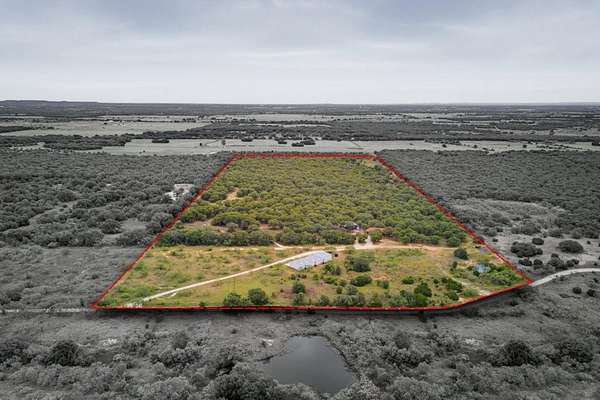 48 Acres of Agricultural Land with Home for Sale in Cross Plains, Texas