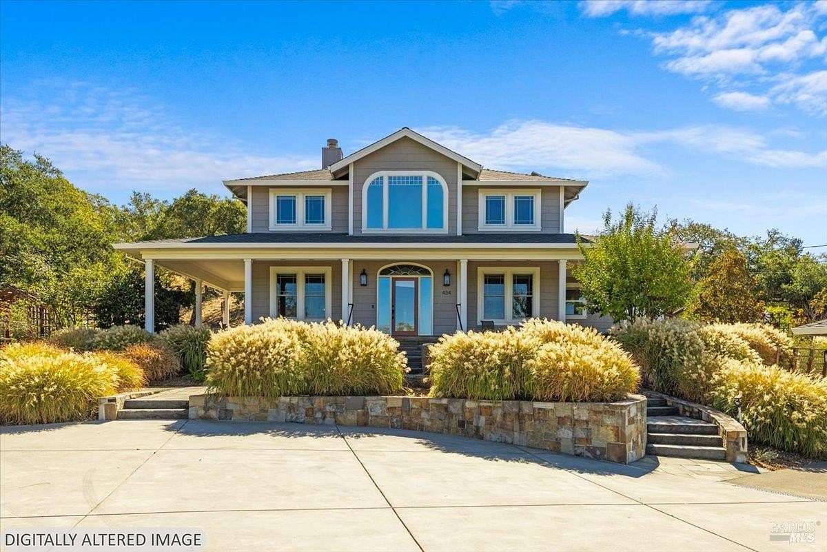 5 Acres of Land with Home for Sale in Healdsburg, California
