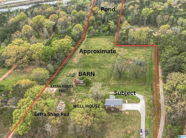 8 Acres of Land with Home for Sale in McCalla, Alabama