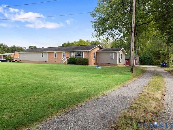 2 Acres of Land with Home for Sale in Dinwiddie, Virginia