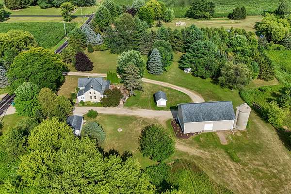 6 Acres of Land with Home for Sale in West Bend, Wisconsin