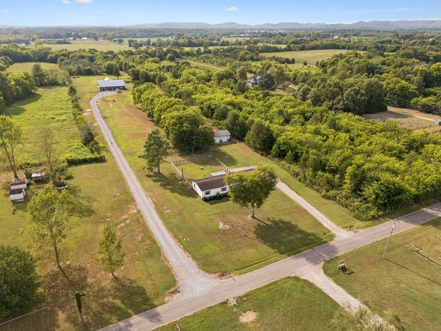 5.64 Acres of Land with Home for Sale in Chapel Hill, Tennessee