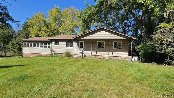 4 Acres of Land with Home for Sale in Dexter Township, Michigan
