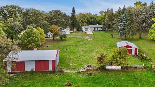 38.8 Acres of Land with Home for Sale in Kensington, Minnesota