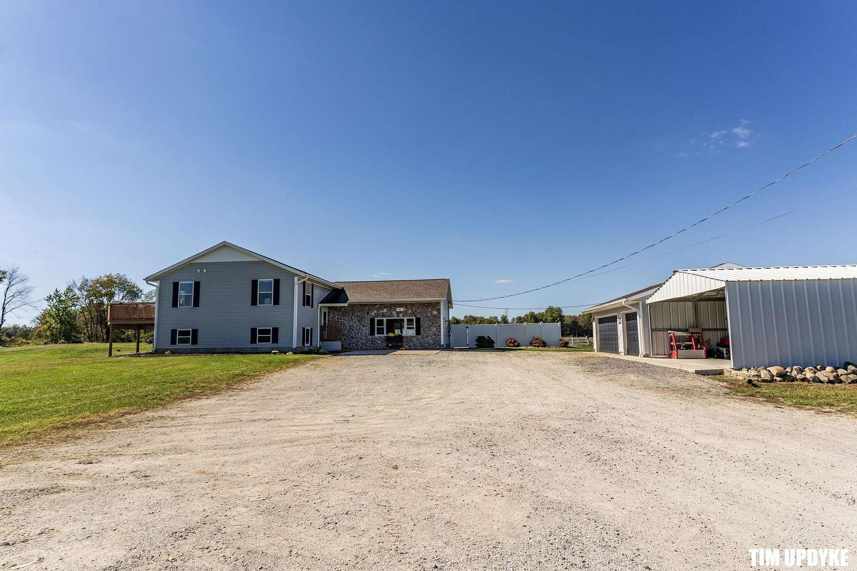 9.5 Acres of Land with Home for Sale in Ravenna, Michigan