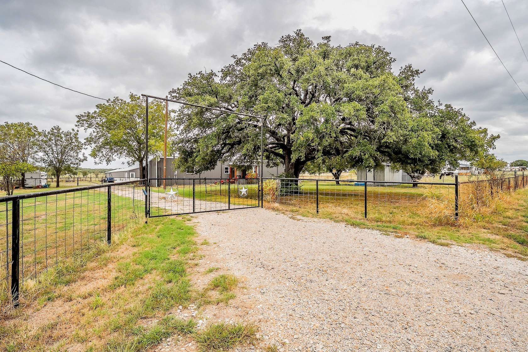 10.3 Acres of Land with Home for Sale in Mineral Wells, Texas