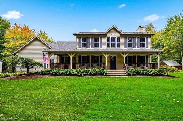 5.12 Acres of Land with Home for Sale in Dorset, Ohio