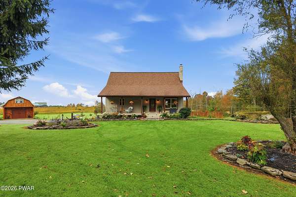 10 Acres of Land with Home for Sale in Thompson, Pennsylvania