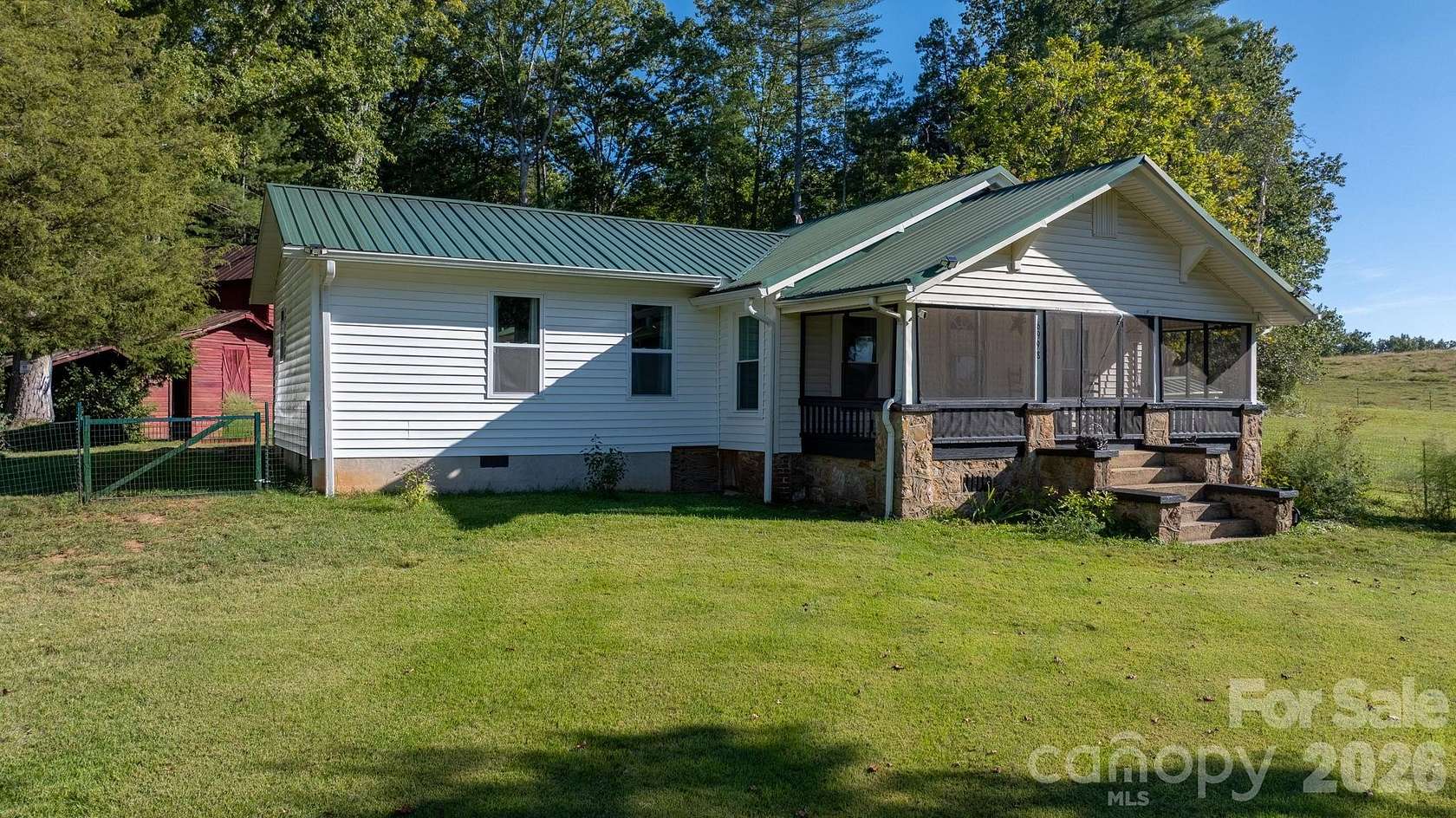 5.26 Acres of Land with Home for Sale in Connelly Springs, North Carolina