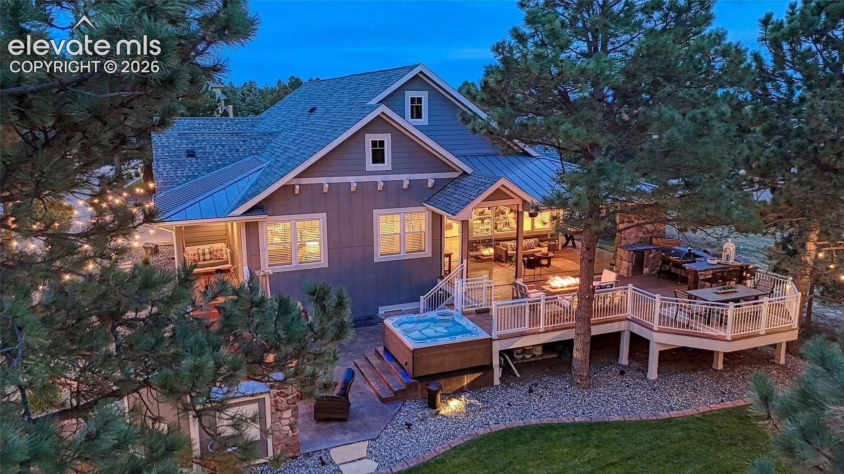 2.5 Acres of Land with Home for Sale in Colorado Springs, Colorado
