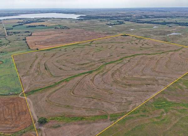 224 Acres of Land for Sale in Kanopolis, Kansas