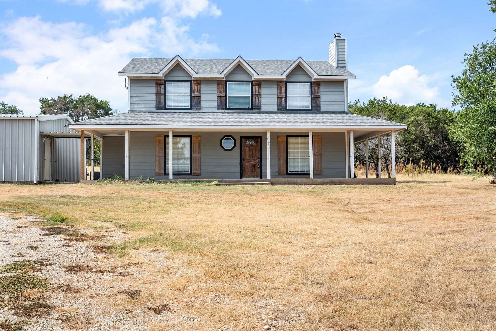 2 Acres of Land with Home for Sale in Granbury, Texas