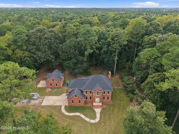 134 Acres of Land with Home for Sale in Cofield, North Carolina