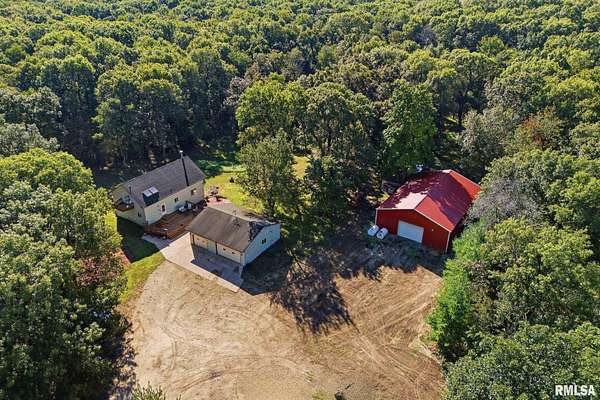 10 Acres of Land with Home for Sale in Oquawka, Illinois