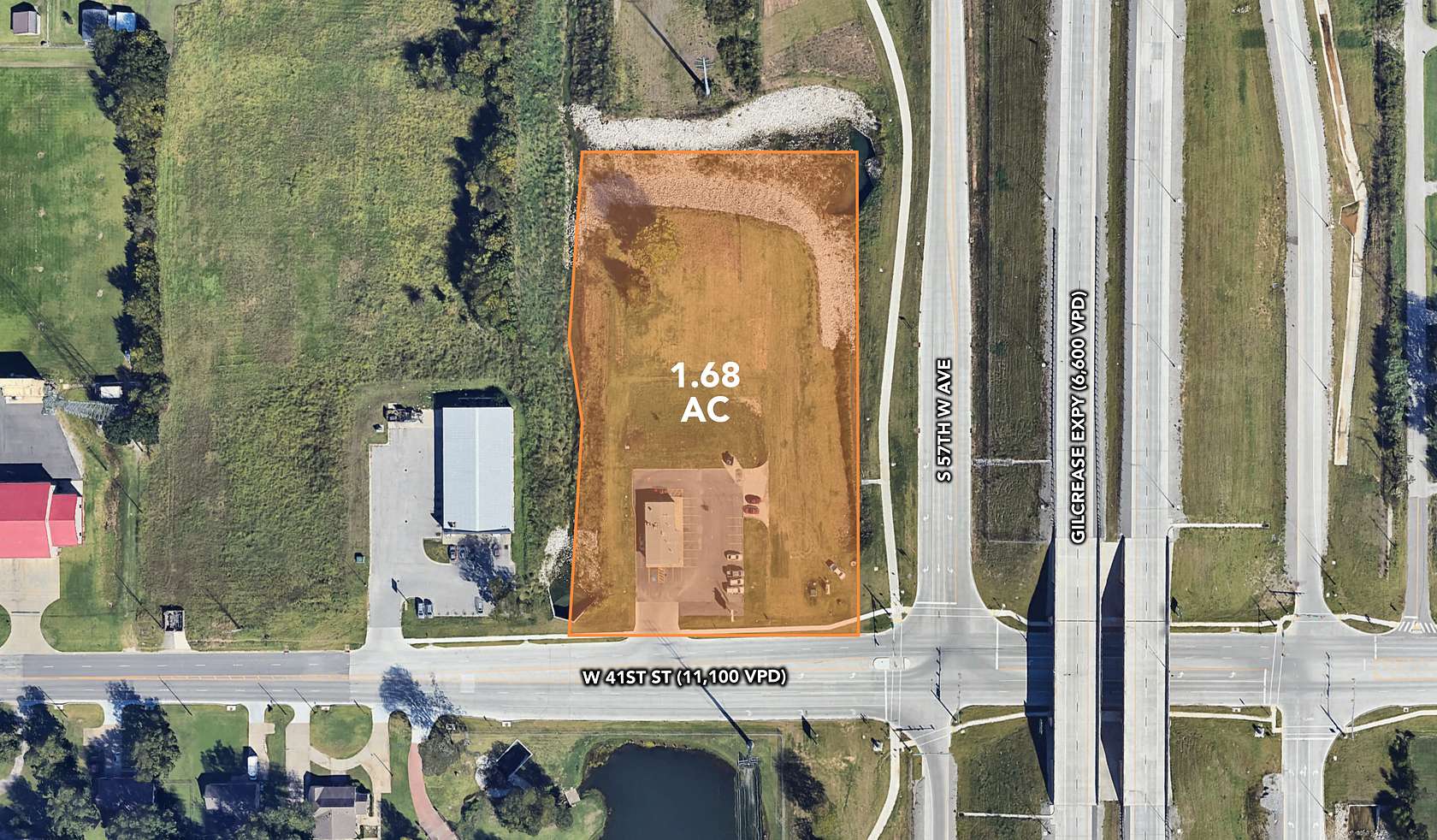1.68 Acres of Land for Sale in Tulsa, Oklahoma
