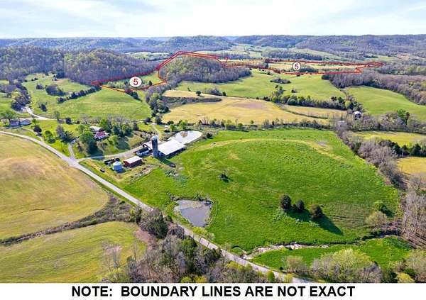 85.6 Acres of Land for Sale in Bradfordsville, Kentucky