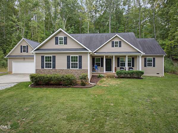 3 Acres of Land with Home for Sale in Bahama, North Carolina