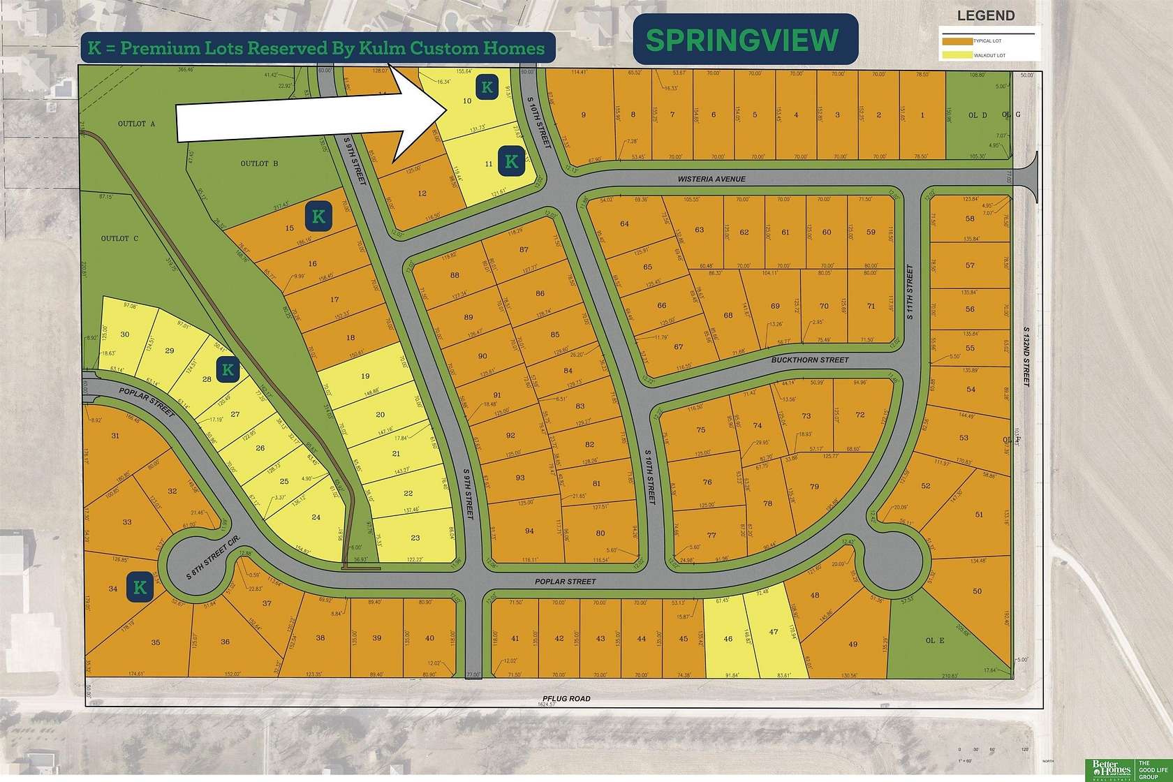 Residential Land for Sale in Springfield, Nebraska