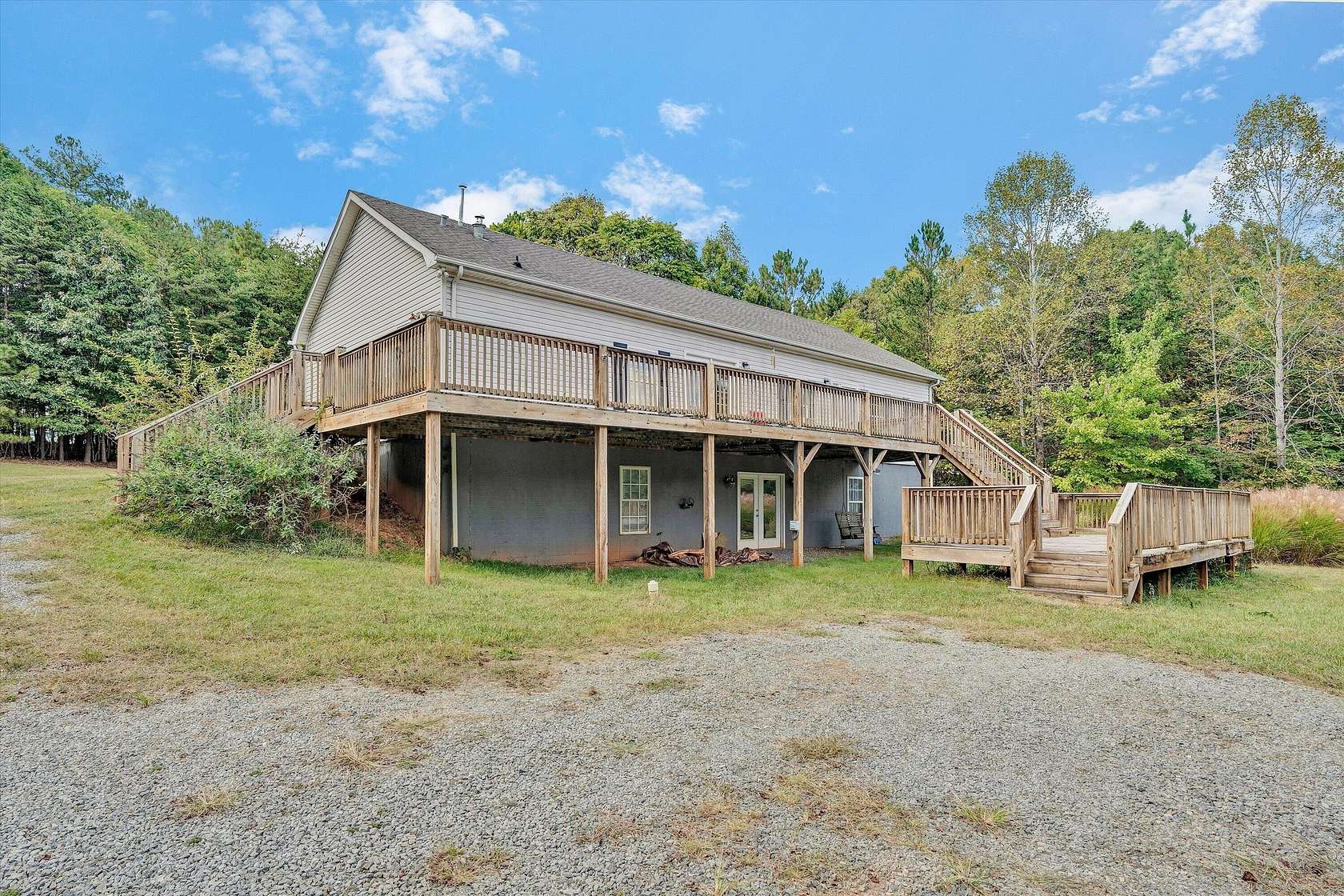 16.7 Acres of Recreational Land with Home for Sale in Wirtz, Virginia