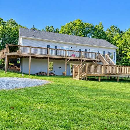 16.7 Acres of Recreational Land with Home for Sale in Wirtz, Virginia