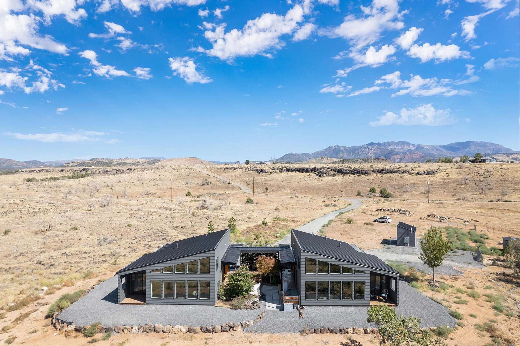 5 Acres of Land with Home for Sale in Veyo, Utah