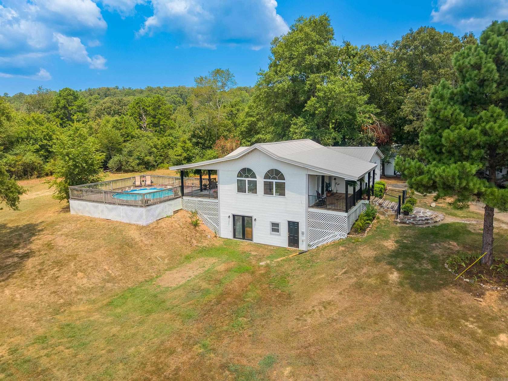 4.9 Acres of Land with Home for Sale in Hot Springs, Arkansas