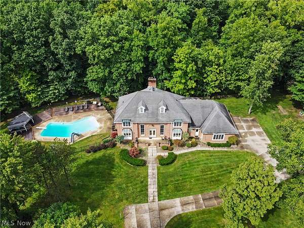 6.65 Acres of Land with Home for Sale in Hudson, Ohio