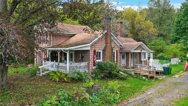 3 Acres of Land with Home for Sale in Mantua, Ohio