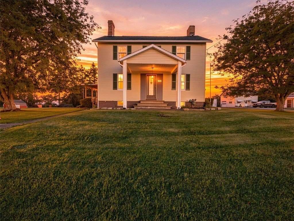 9 Acres of Land with Home for Sale in Ohioville, Pennsylvania