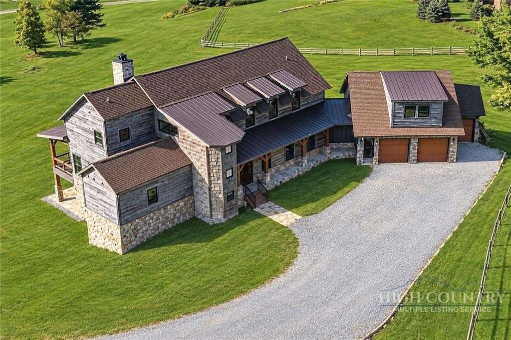 5.36 Acres of Land with Home for Sale in Blowing Rock, North Carolina