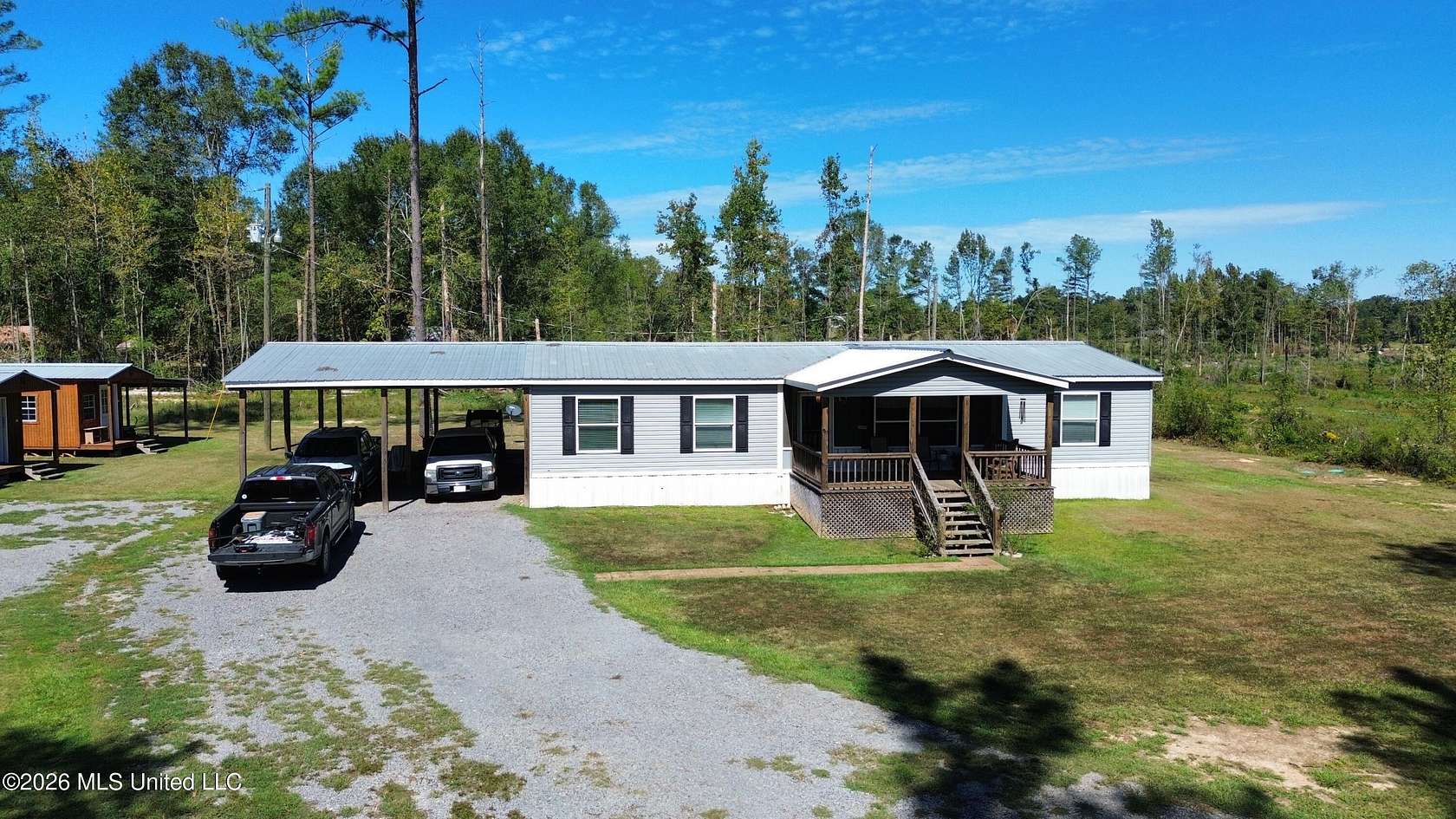 12.5 Acres of Land with Home for Sale in Carthage, Mississippi