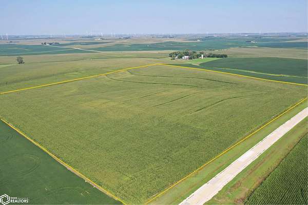 40 Acres of Agricultural Land for Auction in Odebolt, Iowa