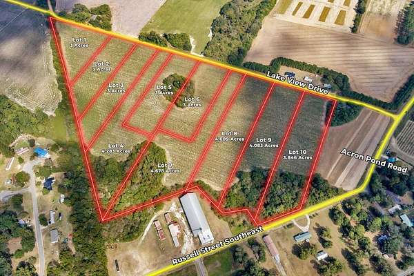 3 Acres of Residential Land for Sale in Warwick, Georgia
