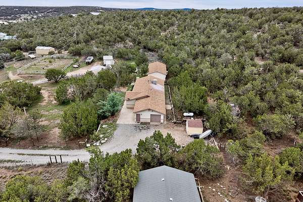 9.34 Acres of Land with Home for Sale in Edgewood, New Mexico