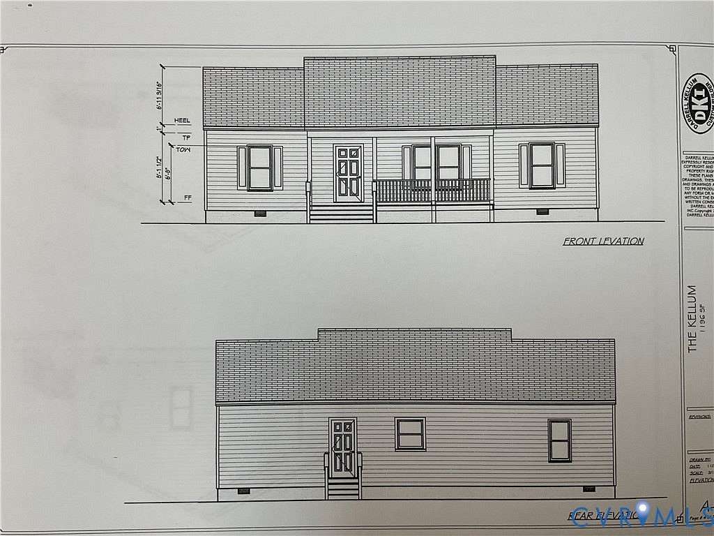 3 Acres of Land with Home for Sale in Saint Stephens Church, Virginia