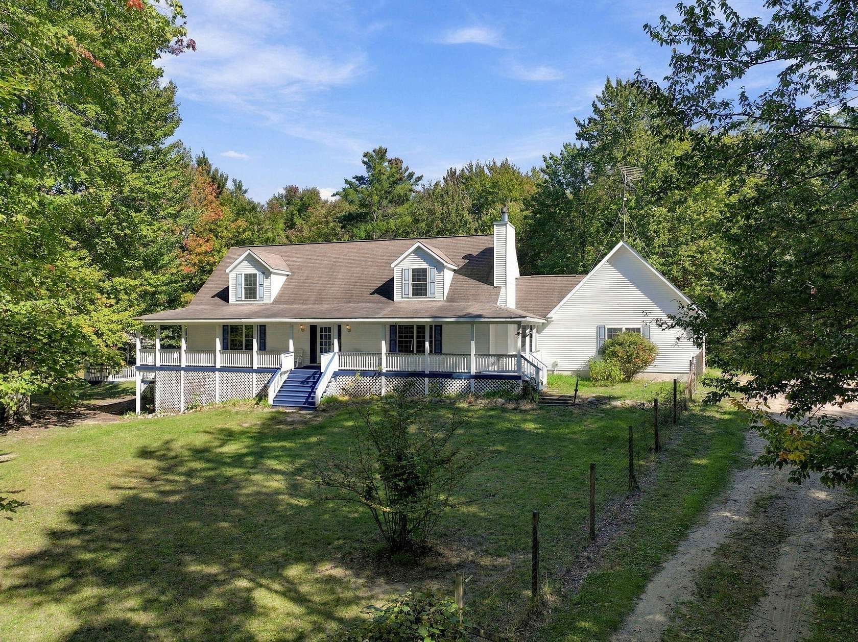 10 Acres of Land with Home for Sale in Luther, Michigan